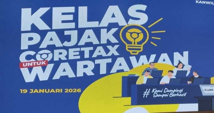 DJP Jakarta Pusat Gelar Kelas Pajak Wartawan, Perkuat Literasi Coretax