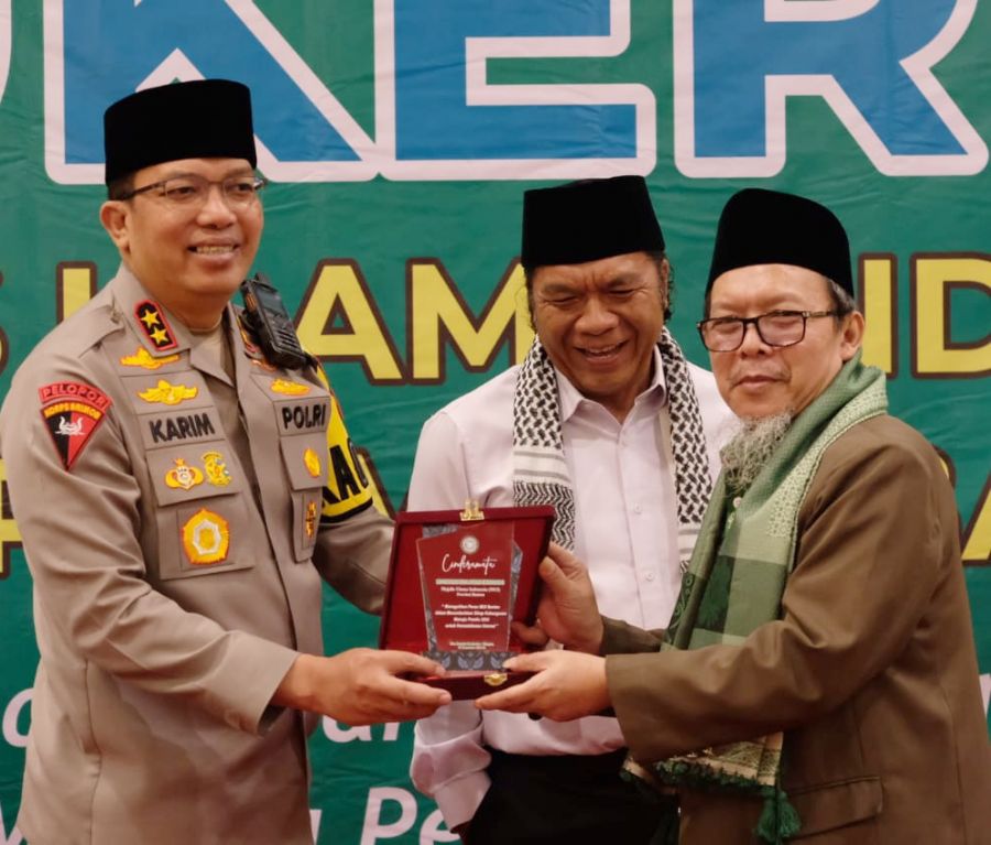 Kapolda Banten Hadiri Musyawarah Kerja Daerah Majelis Ulama Indonesia Provinsi Banten