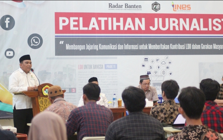 Ketua DPW LDII Banten Dorong Peningkatan Kompetensi Melalui Pelatihan Jurnalistik
