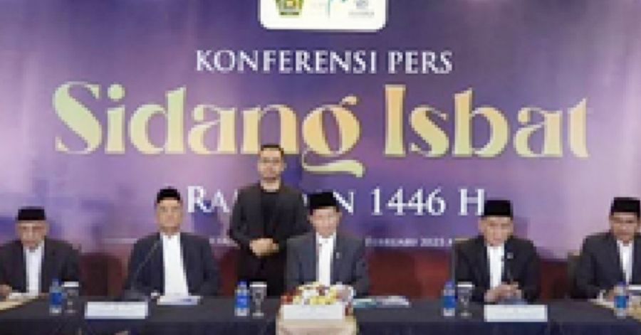 Pemerintah Tetapkan 1 Ramadan 1446 H Jatuh pada Sabtu 1 Maret 2025