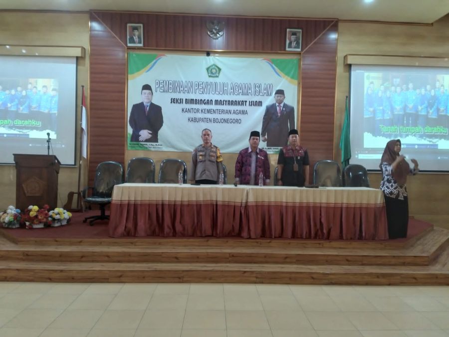Penyuluhan Kesadaran Kamtibmas dan Etika Berlalu Lintas oleh Kasat Binmas Polres Bojonegoro