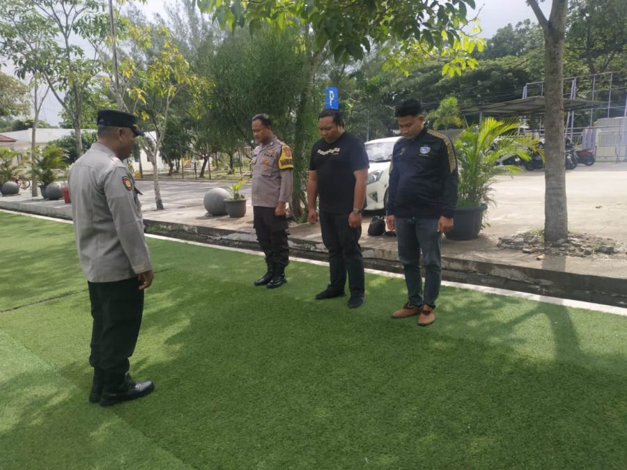 Peran PAM Polsek Cikupa Dukung Keamanan pada Sidang Rapat Pleno Kecamatan Cikupa