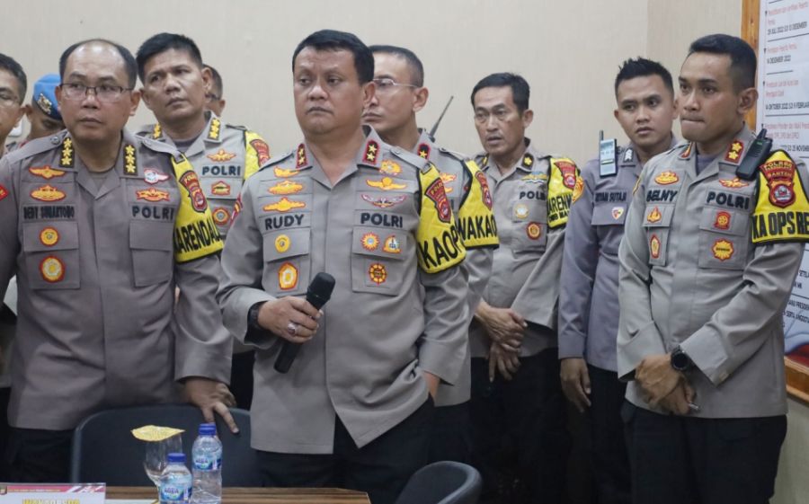 Polda Banten Cek Kesiapan Posko Operasi Mantap Brata Polres Pandeglang Dalam Rangka Pemilu 2024