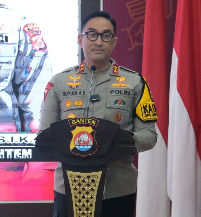 Polda Banten Gelar Rilis Akhir Tahun, Paparkan Hasil Kinerja Selama Tahun 2024
