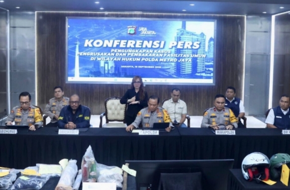 Polda Metro Amankan 16 Tersangka Perusakan Fasilitas Publik, 3 Masih Buron