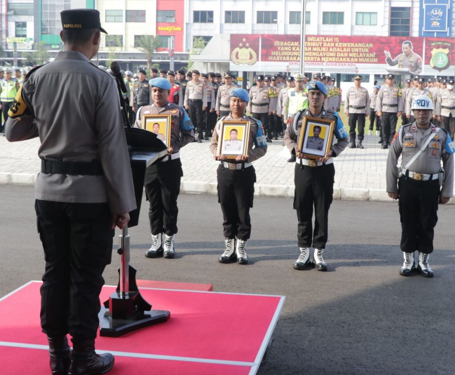 Polres Metro Tangerang Kota, PTDH Tiga Anggotanya karena Pelanggaran Berat