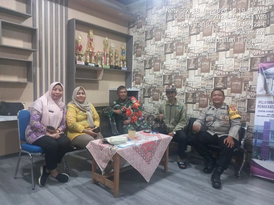 Polsek Cikupa Terus Edukasi Masyarakat Melalui Sambang Bhabinkamtibmas
