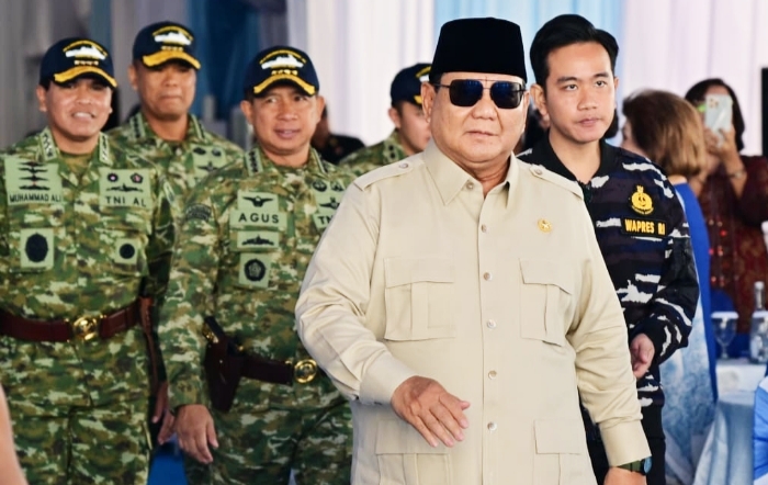 Prabowo dan Gibran Beri Penghargaan Samkarya Nugraha bagi Perwira dan Kesatuan TNI