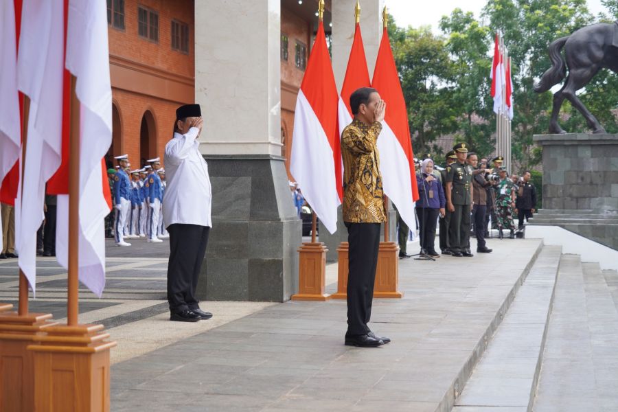 Presiden RI Resmikan Graha Utama Akademi Militer Magelang