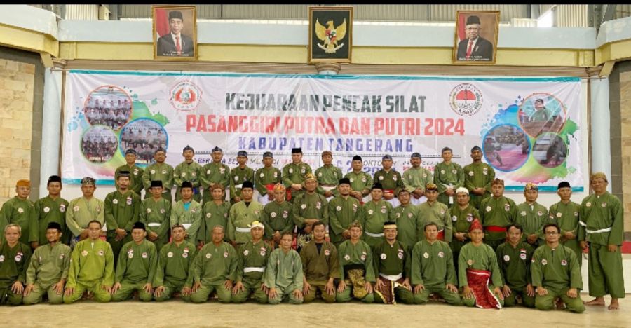 Ribuan Peserta Hadiri Pembukaan Pasanggiri Pencak Silat Persinas Asad Kabupaten Tangerang
