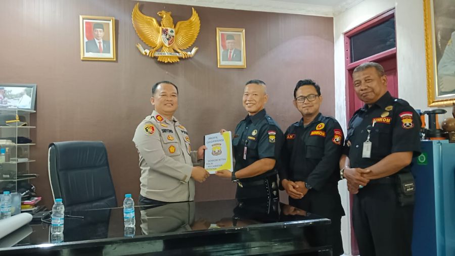 Silaturrahim Perkuat Sinergi, Audensi Senkom Mitra Polri dan Polsek Sepatan