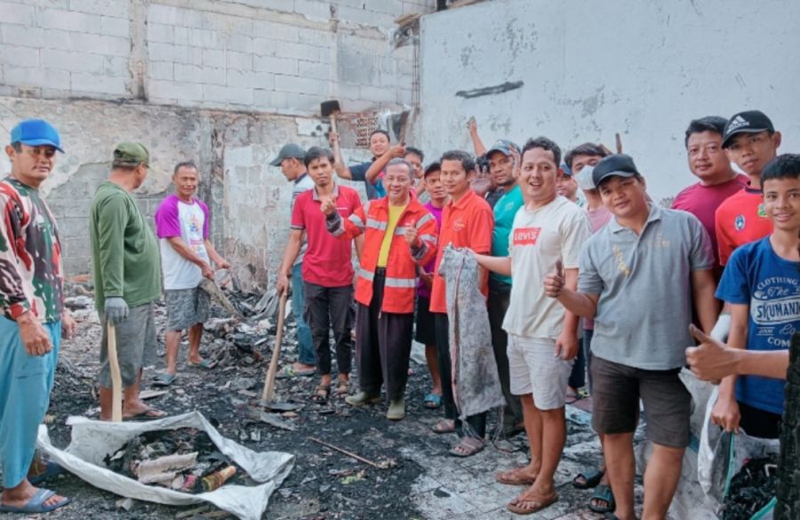 Solidaritas Warga RT 05/06 Pasca Musibah Kebakaran, Bukti Kuatnya Kebersamaan Masyarakat