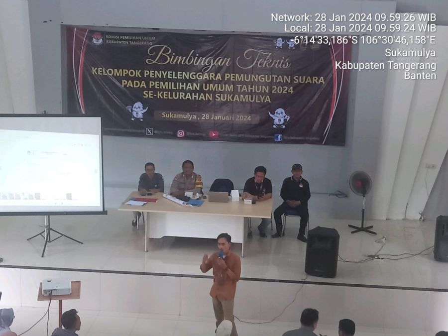 Suksesnya Kegiatan Bimtek Sesi ke I KPPS 2024, Menuju Pemilu Damai