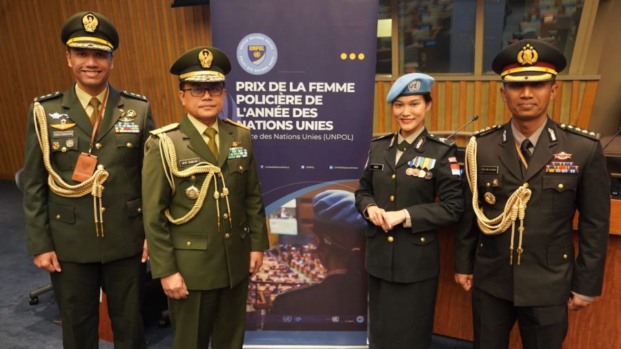 Terima Penghargaan PBB, Briptu Renita Rismayanti: Terima Kasih Pak Kapolri